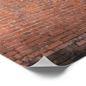 Brick Wall Poster (Hoek)