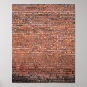 Brick Wall Poster