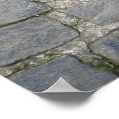 Brick Wall poster, aanpassen Poster (Hoek)