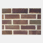 Brick Wall Realistisch textuur Fotografie Gift Inpakpapier Vel (Voorkant 2)