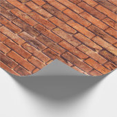 Brick wall red structure masonry cadeaupapier (Hoek)