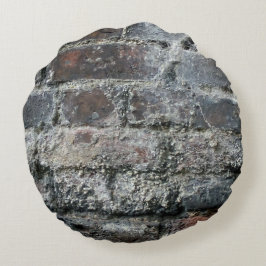Brick Wall Rond Kussen