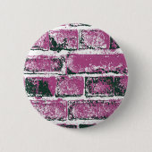 BRICK WALL RONDE BUTTON 5,7 CM (Voorkant)
