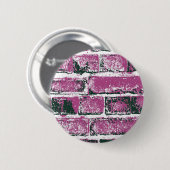 BRICK WALL RONDE BUTTON 5,7 CM (Voorkant /achterkant)