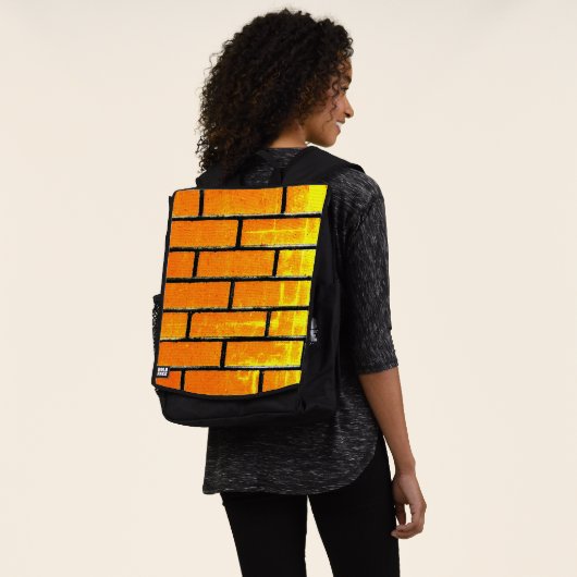 Brick Wall Rugtassen (Gedragen)