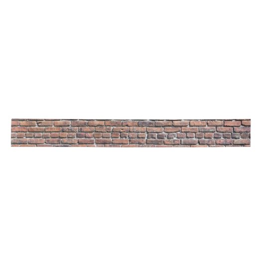 Brick Wall Satijnen Lint (Voorkant)