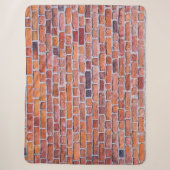 BRICK WALL SHERPA DEKEN (Voorkant)