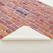 BRICK WALL SHERPA DEKEN (3/4)