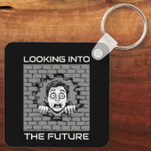 Brick Wall Sleutelhanger (Achterkant)