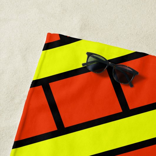 Brick Wall strandlaken (In situ)