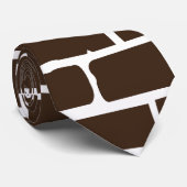 Brick Wall Stropdas (Opgerold)