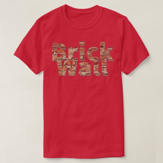 Brick Wall T-shirt (Design voorkant)