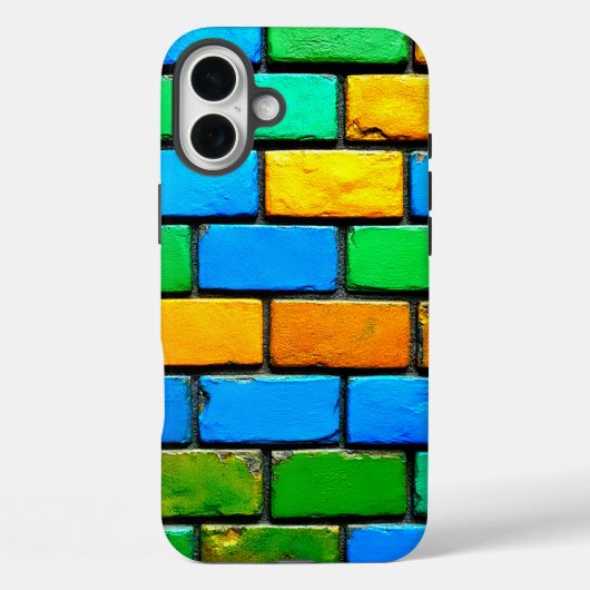 Brick Wall Telefoon Case (Achterkant)