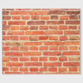 Brick wall textuur bakstenen wand cadeaupapier (Vlak)