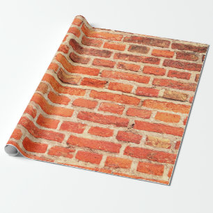 Brick wall textuur bakstenen wand cadeaupapier