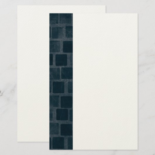 Brick Wall textuur Briefpapier (Voorkant / Achterkant)