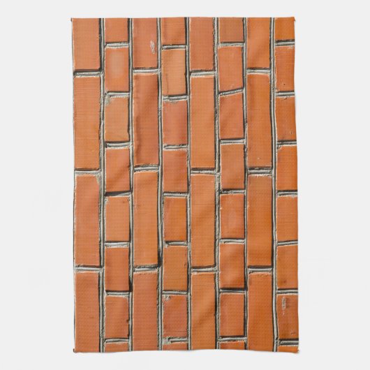 Brick Wall Theedoek (Verticaal)