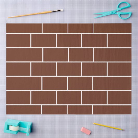 Brick Wall  Tissuepapier (Craft)