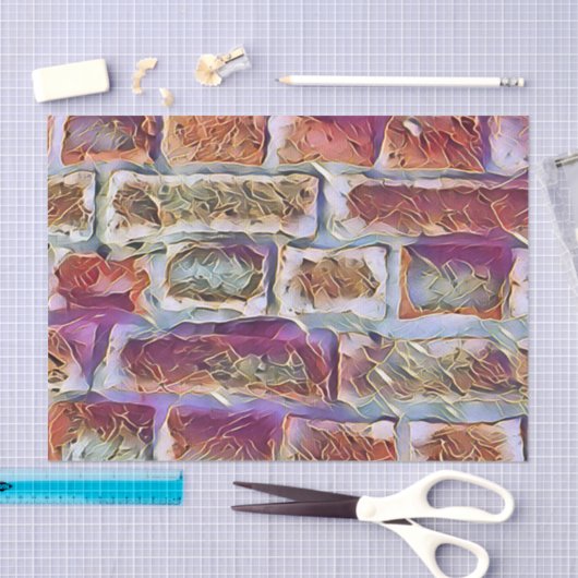 BRICK WALL TISSUEPAPIER (Craft)