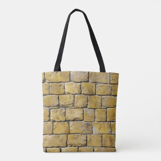 Brick Wall Tote Bag (Achterkant)