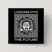 Brick Wall Vierkante Button 5,1 Cm (Voorkant)