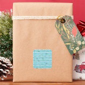 Brick Wall Vierkante Sticker