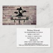 Brick Wall Visitekaartje (Voorkant / Achterkant)