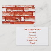 BRICK WALL VISITEKAARTJE (Voorkant / Achterkant)