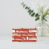 BRICK WALL VISITEKAARTJE (Staand voorkant)