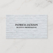 Brick Wall Visitekaartje (Voorkant)