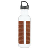 Brick Wall Water Fles (Achterkant)