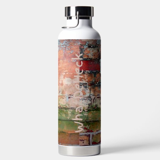 Brick Wall Waterfles (Rechts)