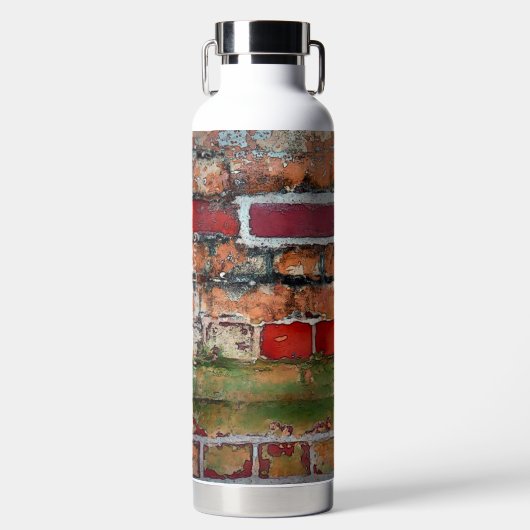 Brick Wall Waterfles (Voorkant)
