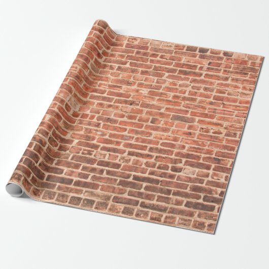 Brick Wall with Dark Gradient at Bottombrick,wall, Cadeaupapier (Uitgerold)
