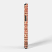 Brick Wall with Dark Gradient at Bottombrick,wall, iPhone Hoesje (Rechterkant)