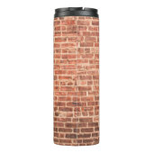 Brick Wall with Dark Gradient at Bottombrick,wall, Thermosbeker (Achterkant)