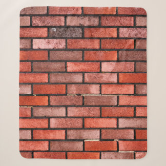 Brick wall with red brick, red brick background. b sherpa deken