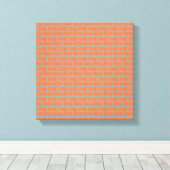 Brick Wall Wrapped Canvas 12" x 12", 1,5", Single (Insitu (Houten vloer))
