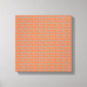Brick Wall Wrapped Canvas 12" x 12", 1,5", Single (Voorkant)