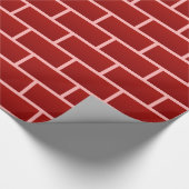 Brick Wall Wrapping Paper Cadeaupapier (Hoek)