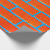Brick Wall Wrapping Paper Cadeaupapier (Hoek)