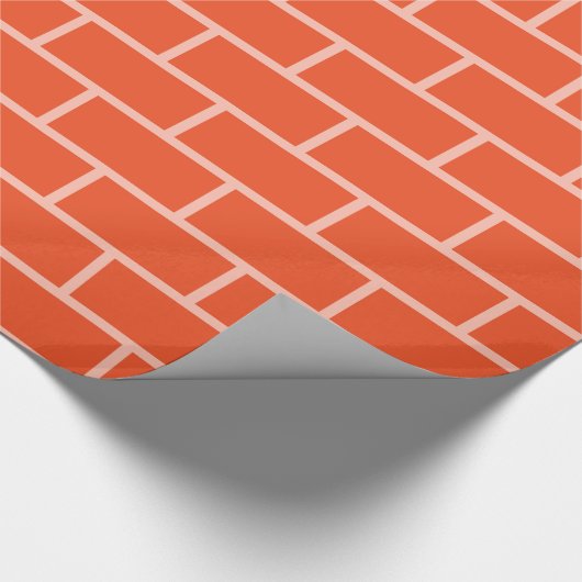 Brick Wall Wrapping Paper Cadeaupapier (Hoek)