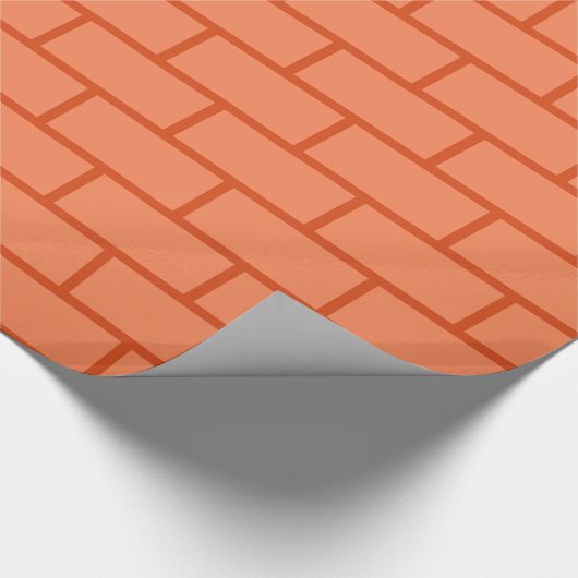 Brick Wall Wrapping Paper Cadeaupapier (Hoek)