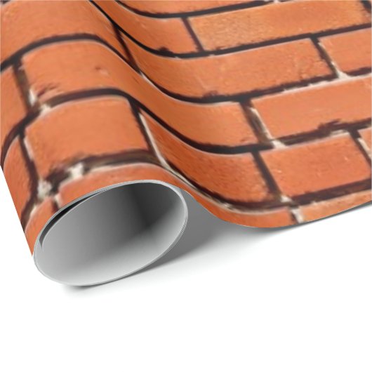 Brick Wall Wrapping Paper Cadeaupapier (Rol Hoek)
