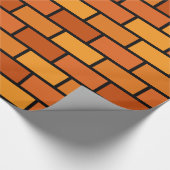 Brick Wall Wrapping Paper Cadeaupapier (Hoek)