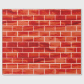 Brick Wall Wrapping Paper Cadeaupapier (Vlak)