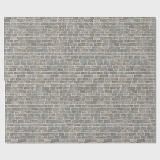 Brick Wall Wrapping Paper Cadeaupapier (Vlak)