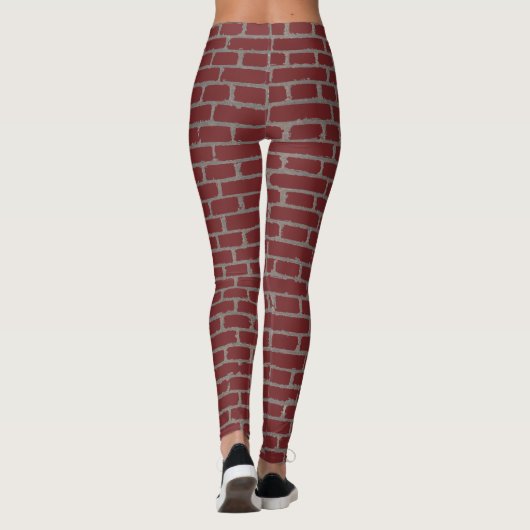 Brick Wall Yoga Leggings (Achterkant)