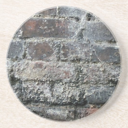 Brick Wall Zandsteen Onderzetter (Voorkant)