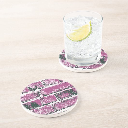 BRICK WALL ZANDSTEEN ONDERZETTER (Zijkant)